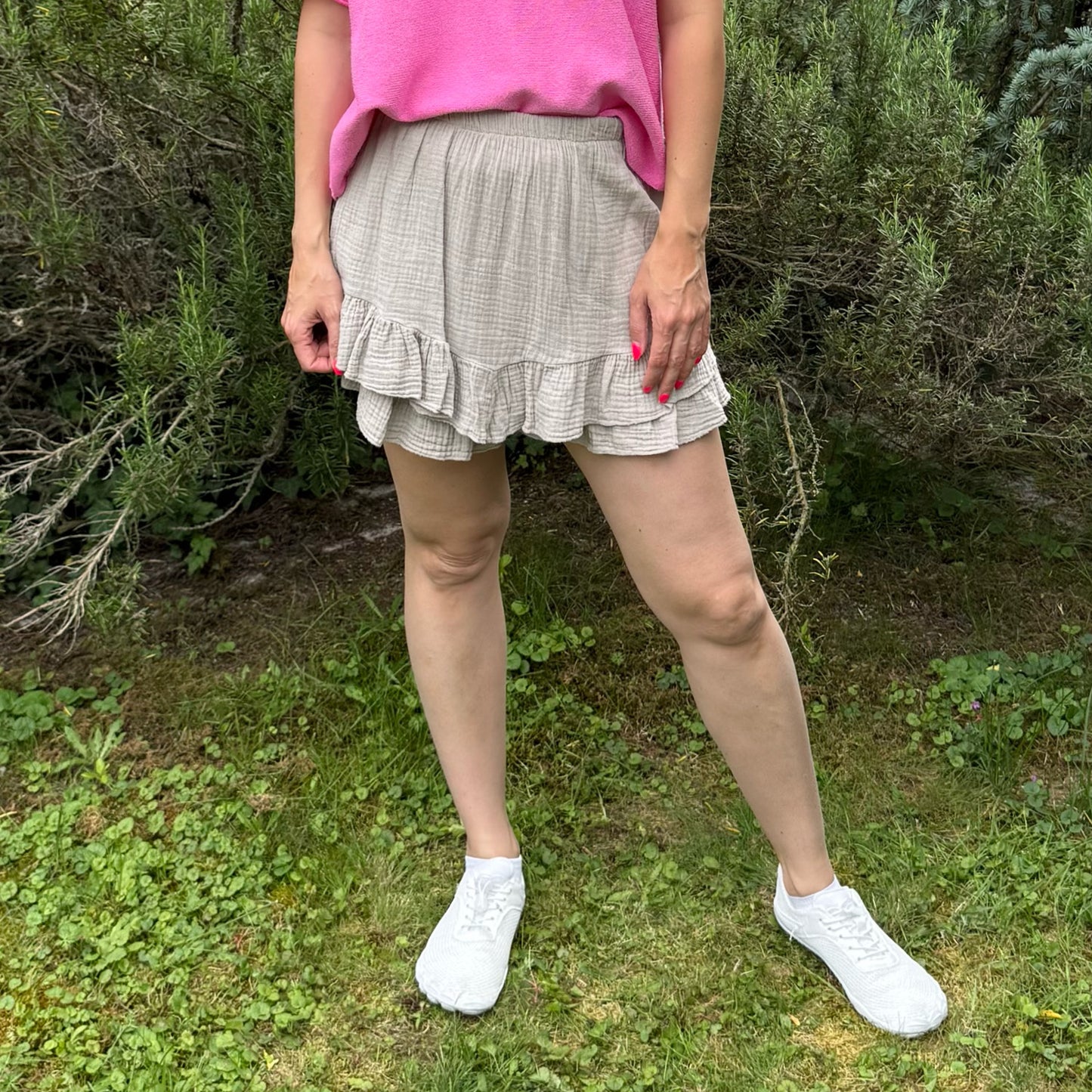 Musselin-Skort Beverly