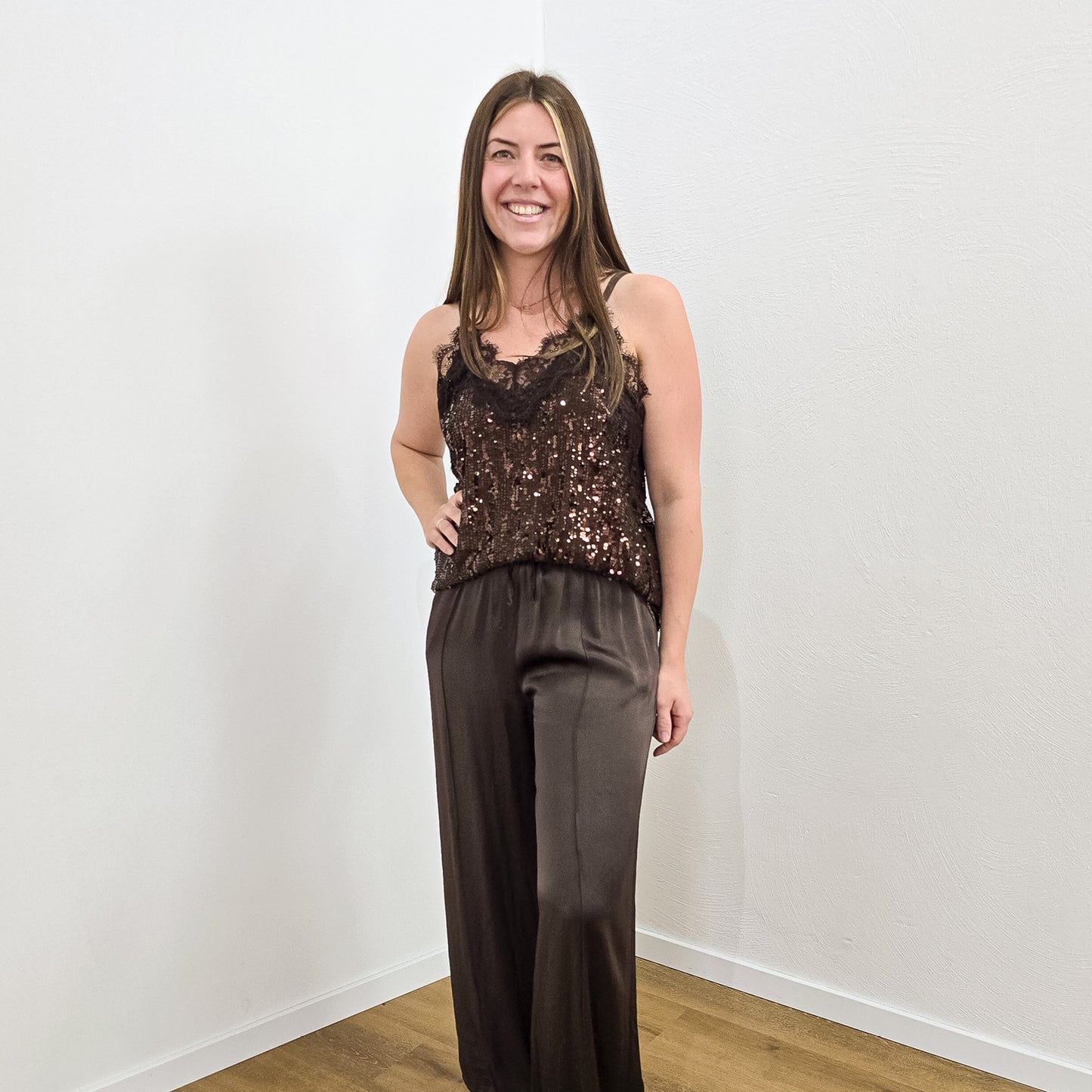 Pailletten-Top Gudrun