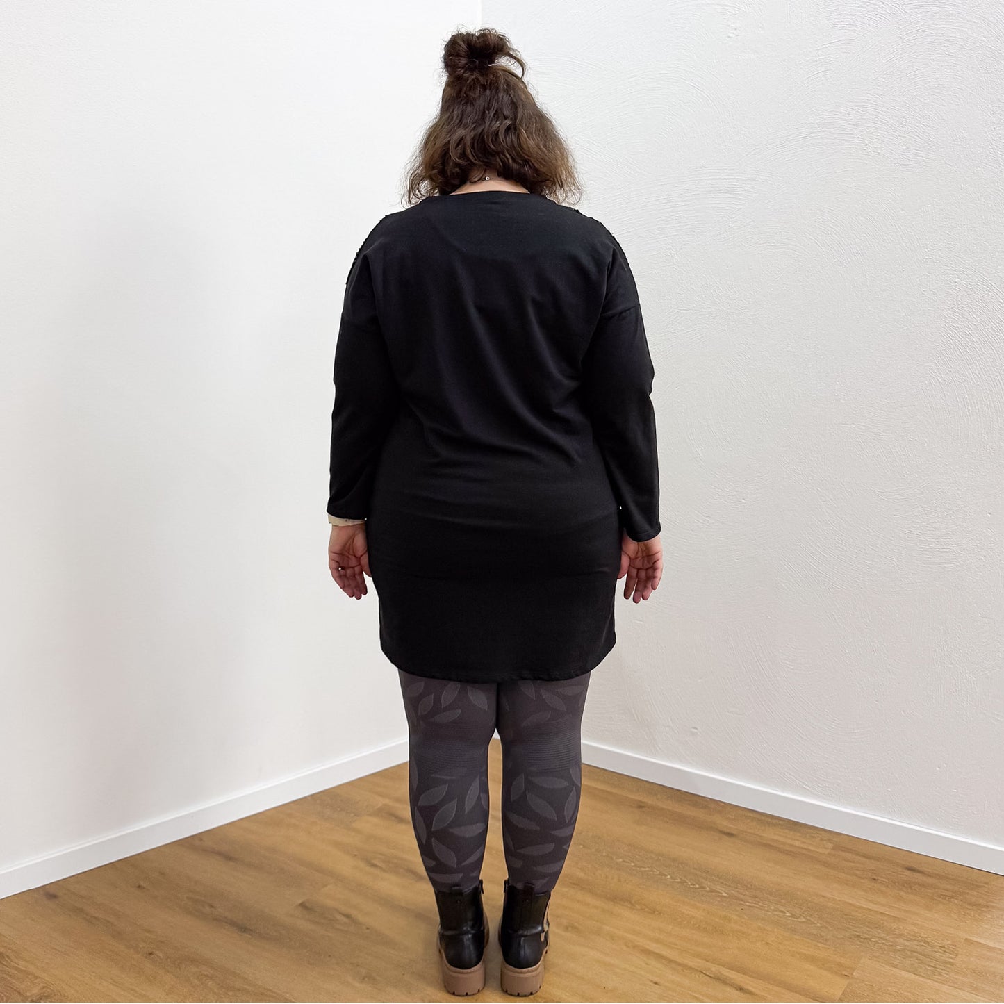 Einzelstück Long-Pullover