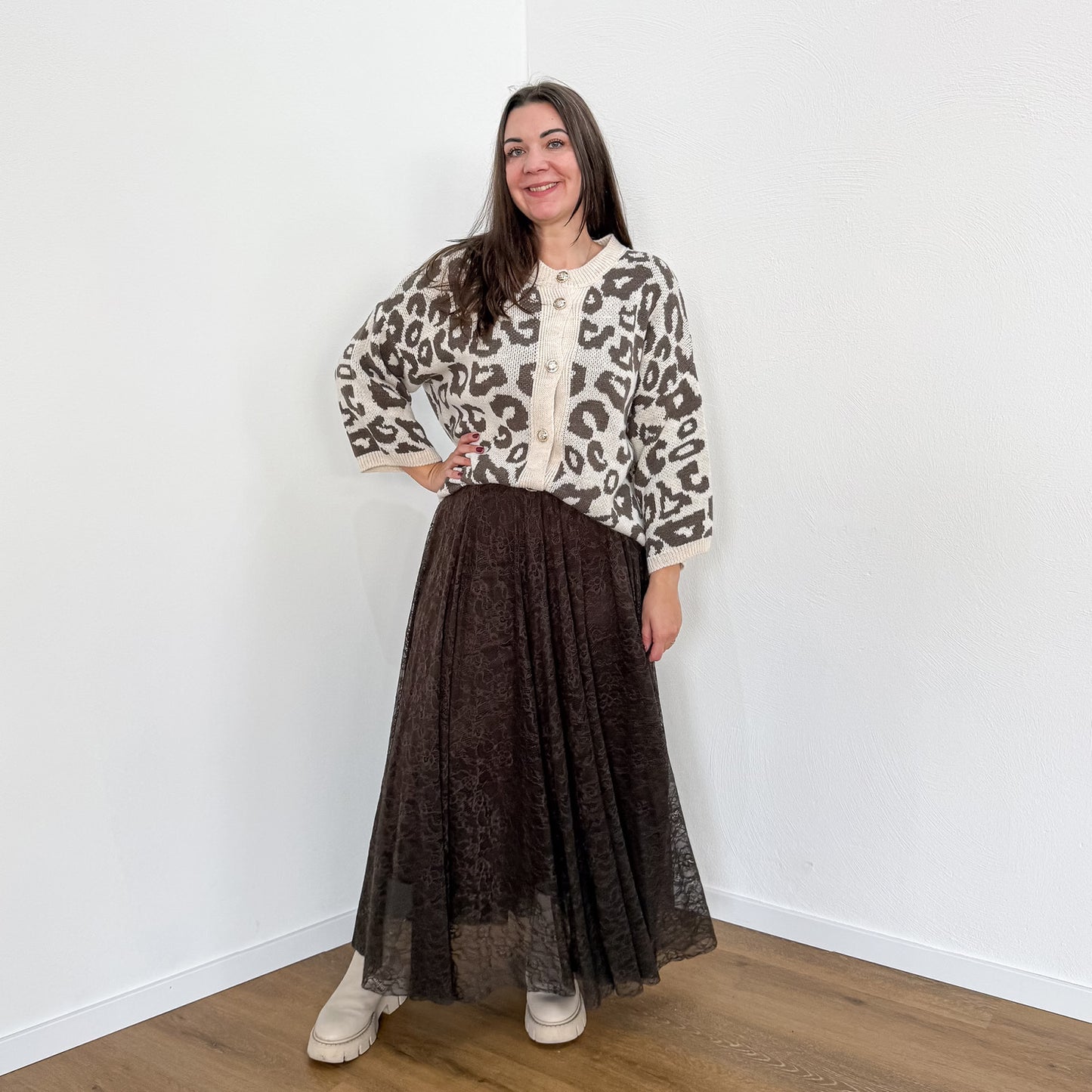 Einzelstück Strickjacke