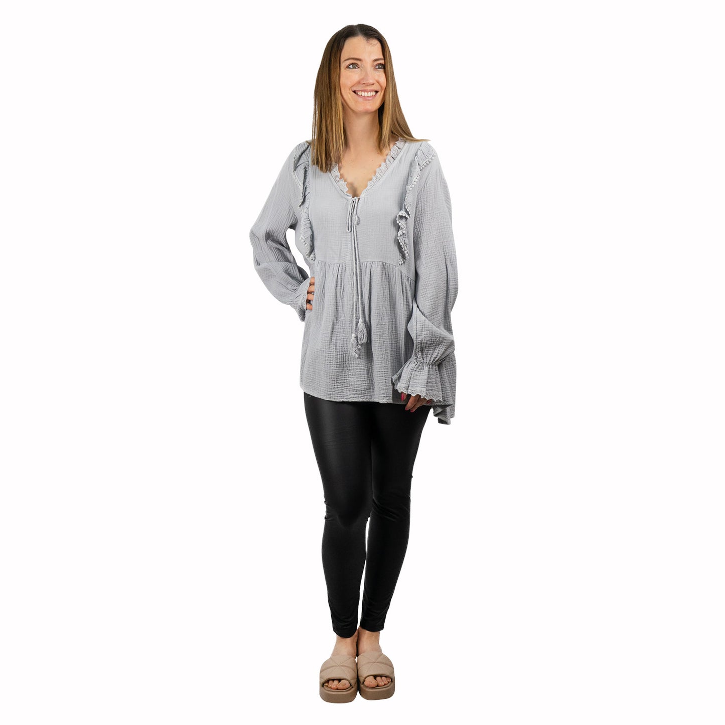 Musselinbluse Kaianna