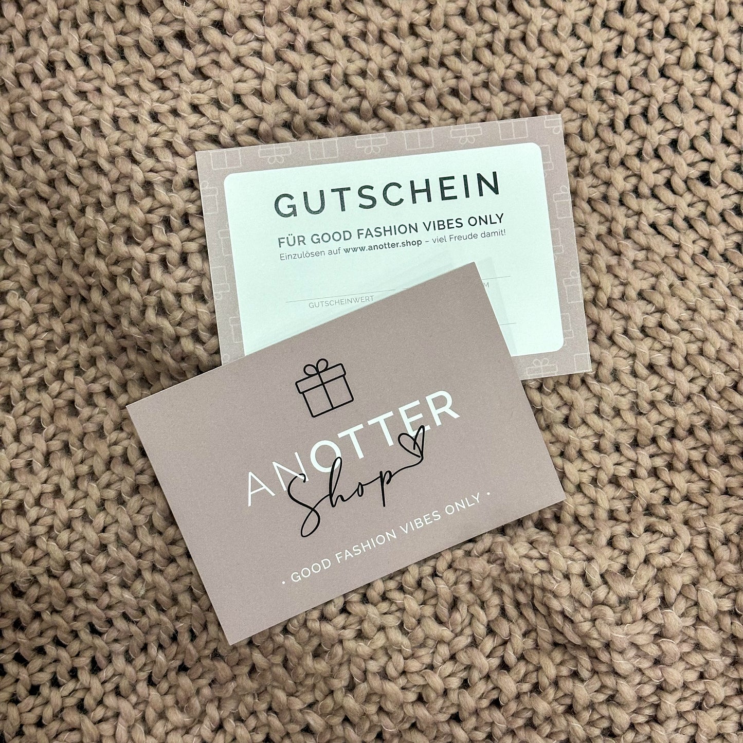 Gutscheinkarte