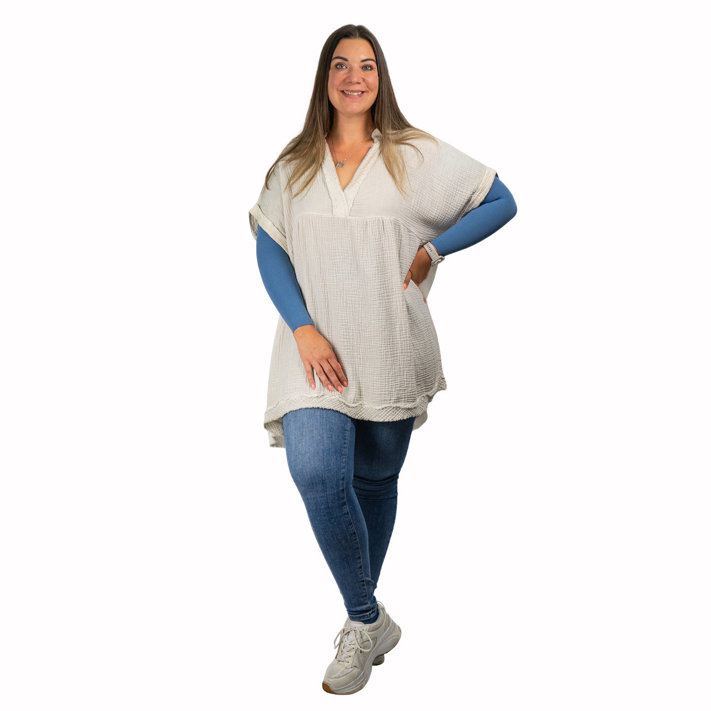 Musselin-Shirt Hedda