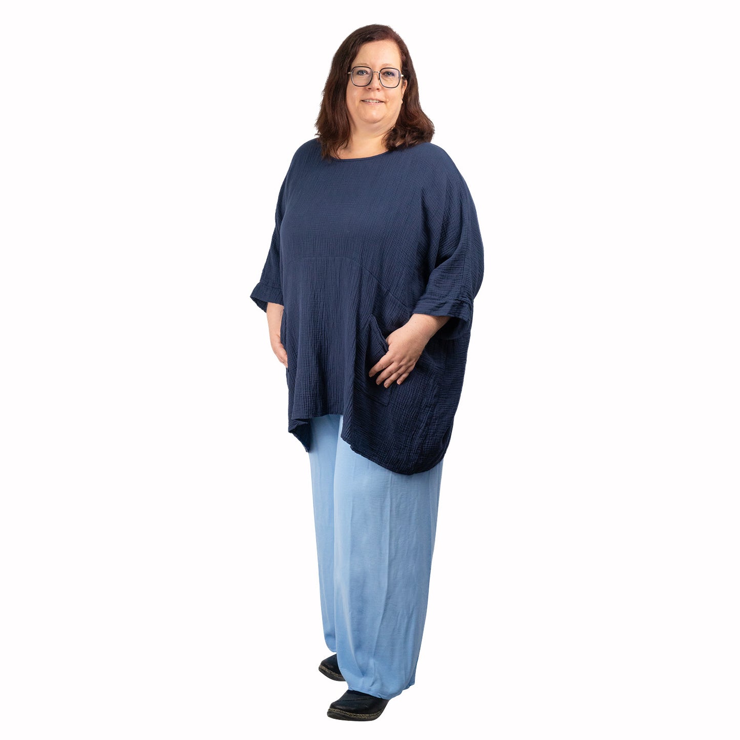 Musselin-Shirt Mira