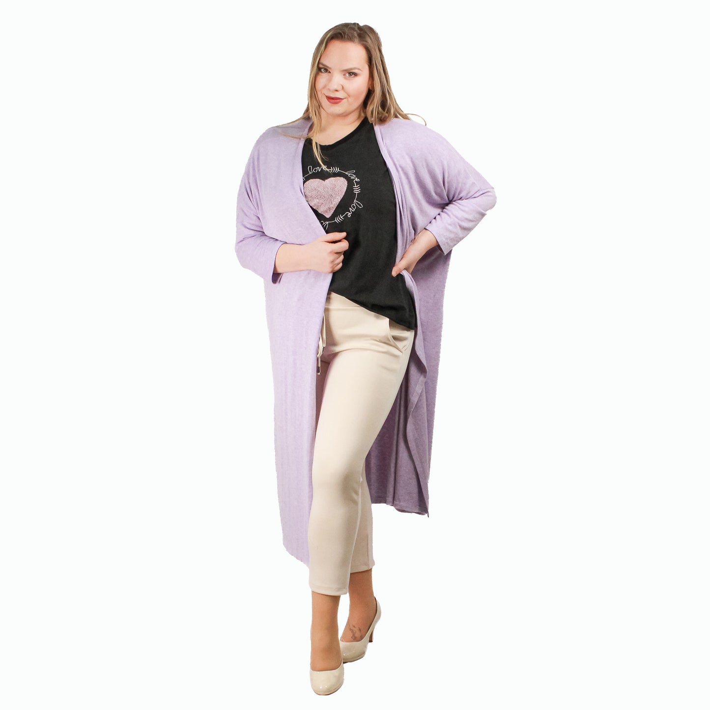 Angora-Strickjacke Nadine