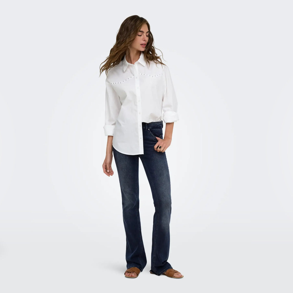 Jeanshose ONLBLUSH FLARED