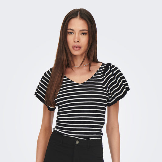 Top ONLLEELO Stripe