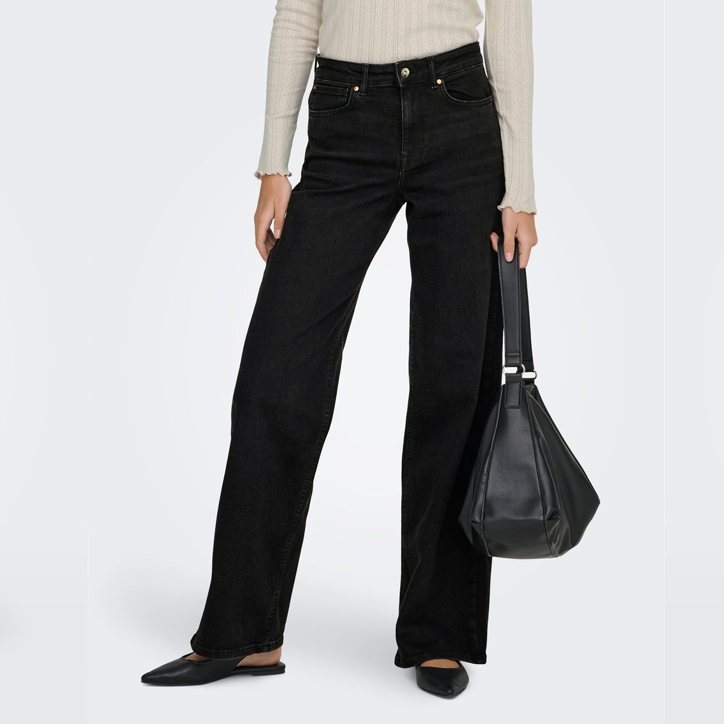 Jeanshose ONLMADISON BLUSH WIDE