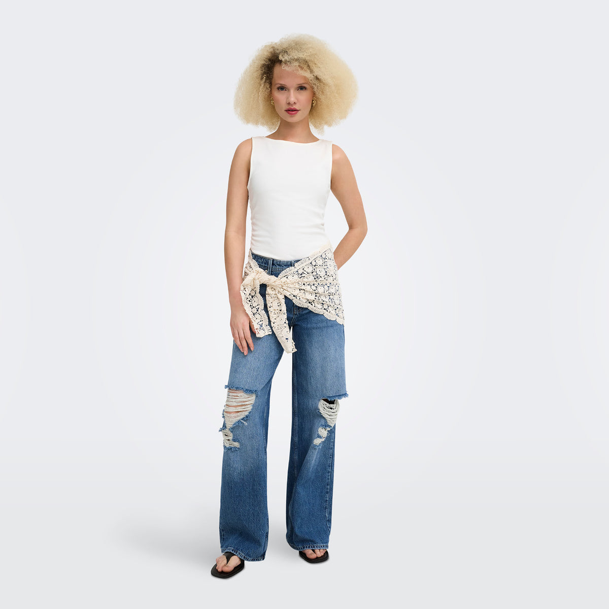 Jeanshose ONLCARRIE WIDE