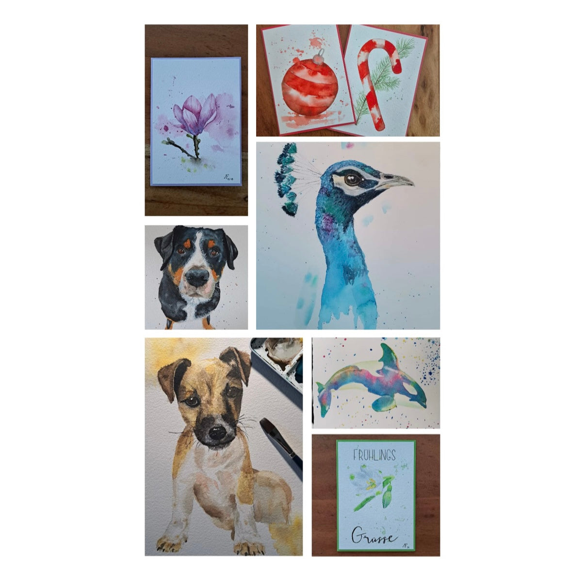 Eintritts-Ticket Aquarell Malerei-Workshop 25.4.26