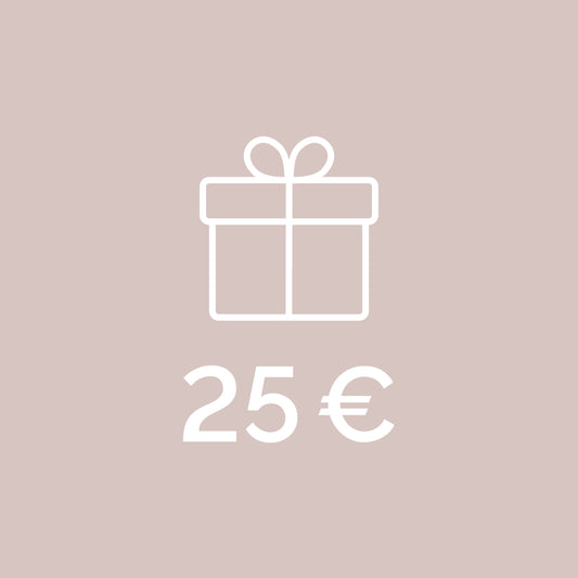 25€ Shop-Gutschein
