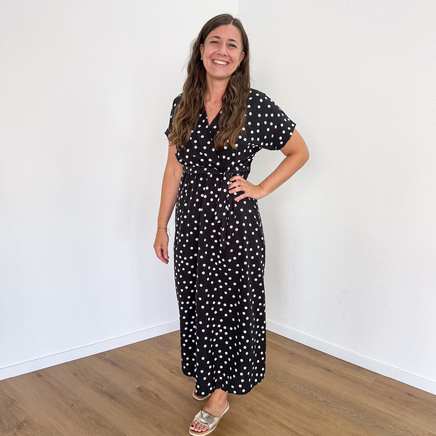 Polka-Dots-Kleid Lea