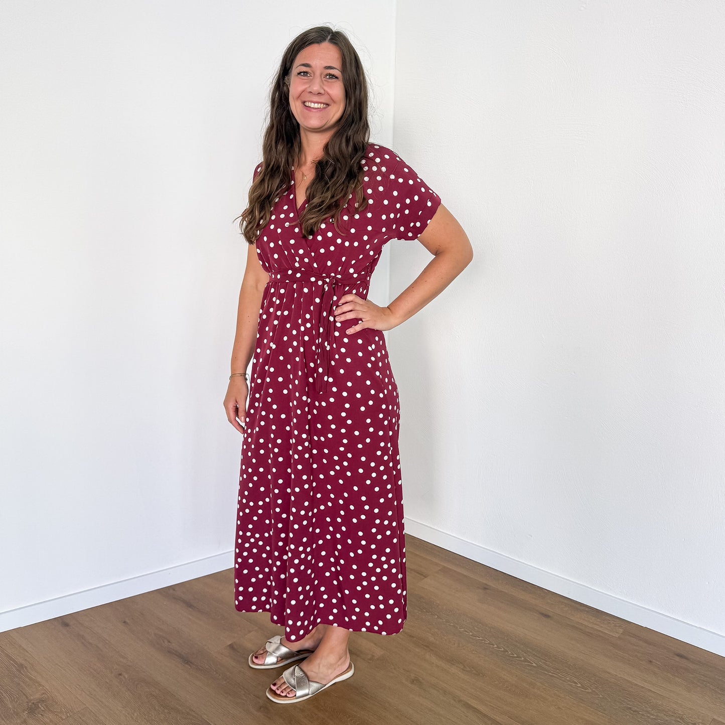 Polka-Dots-Kleid Lea