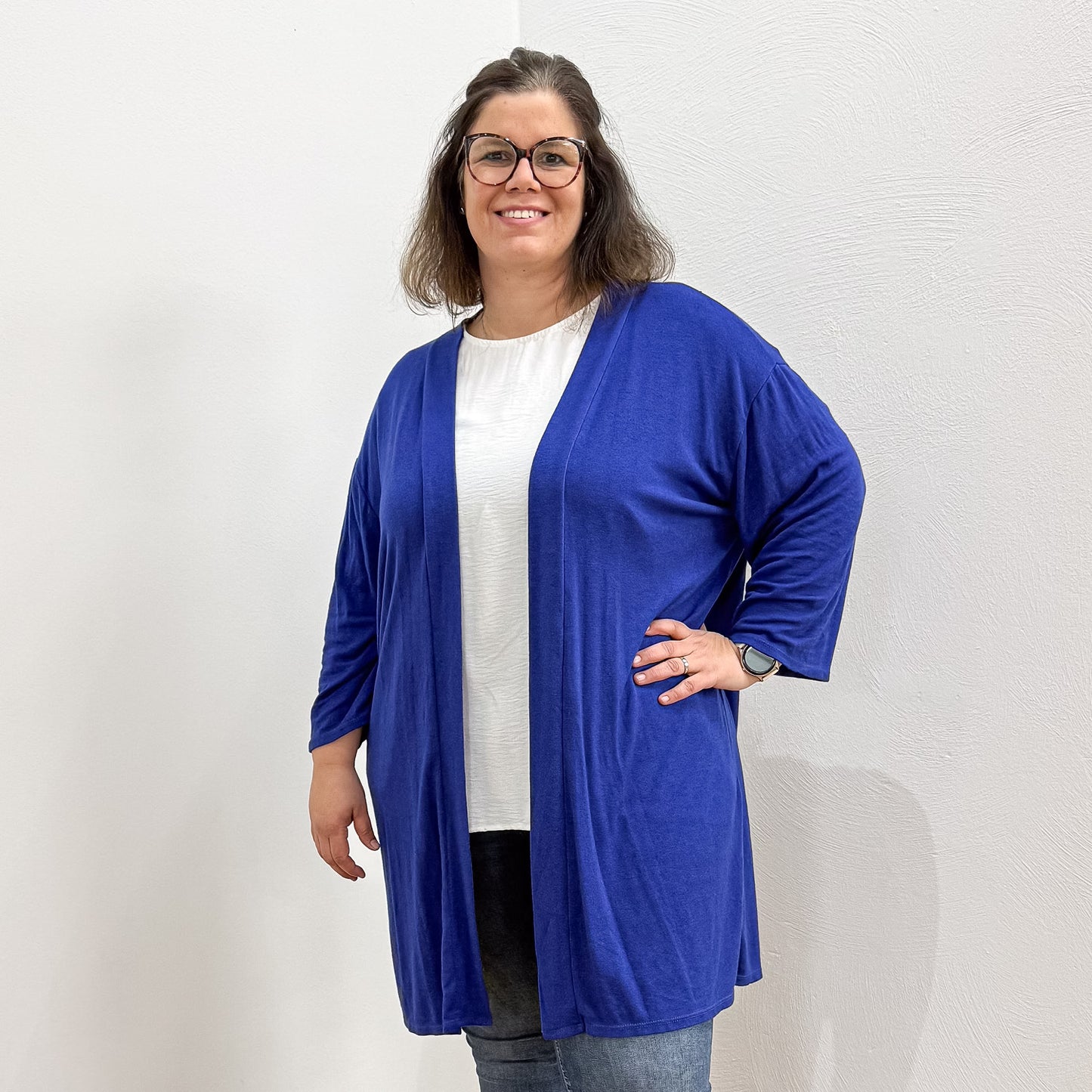 Angora-Strickjacke Susi
