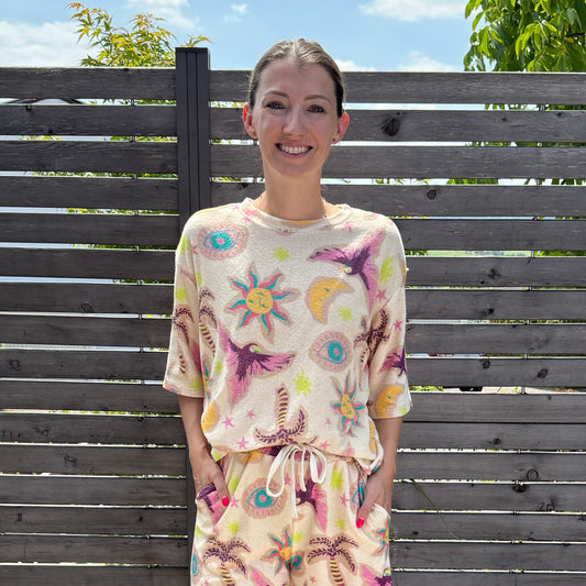 Frottee-Shirt Sophia