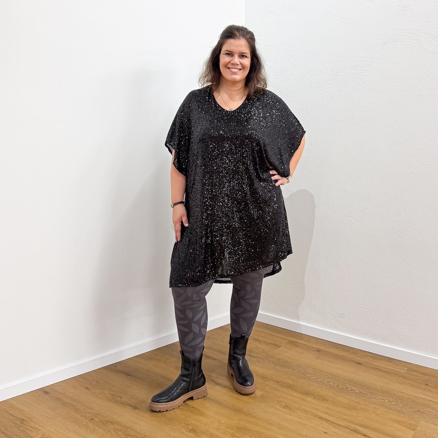 Pailletten-Kleid Agatha