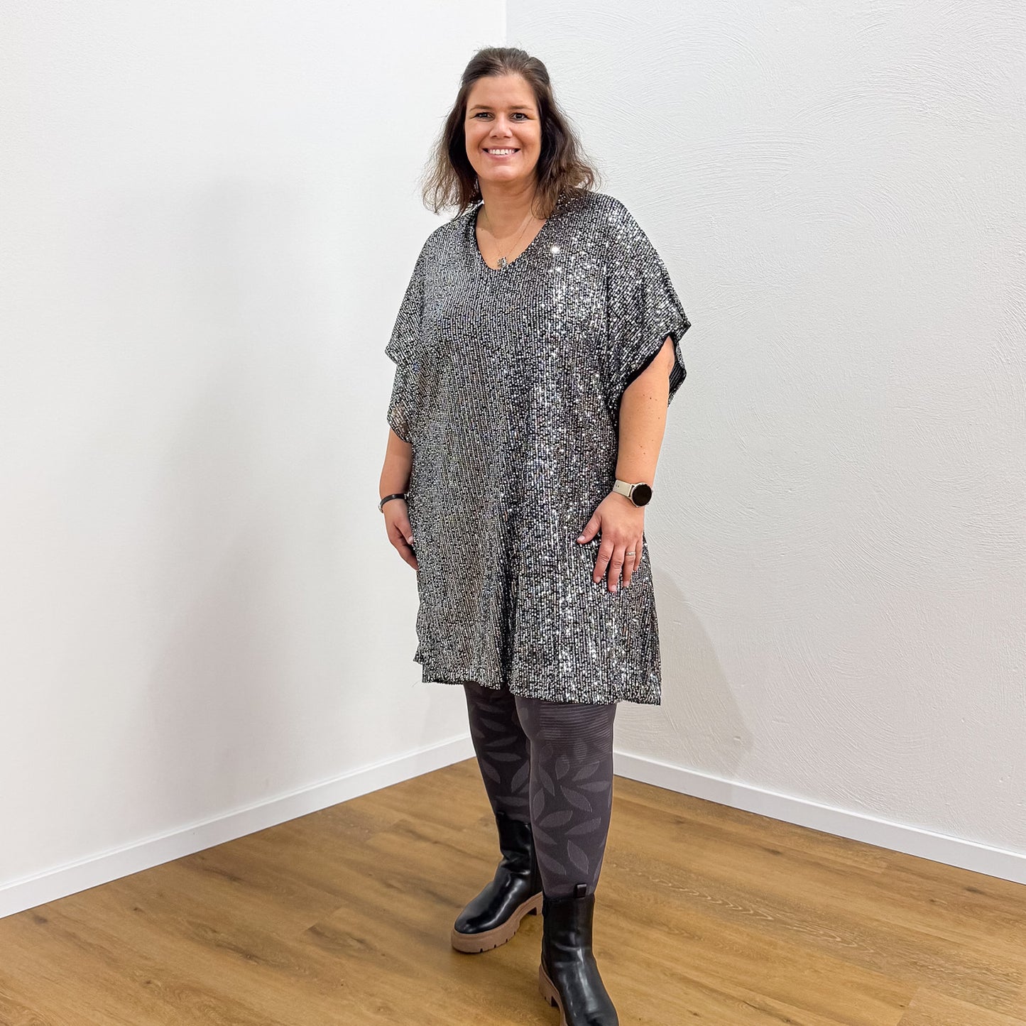 Pailletten-Kleid Agatha