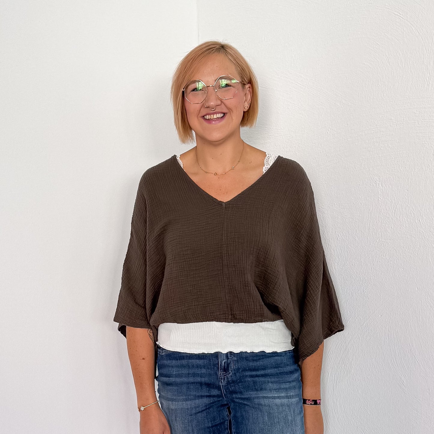 Musselin-Shirt Charlie