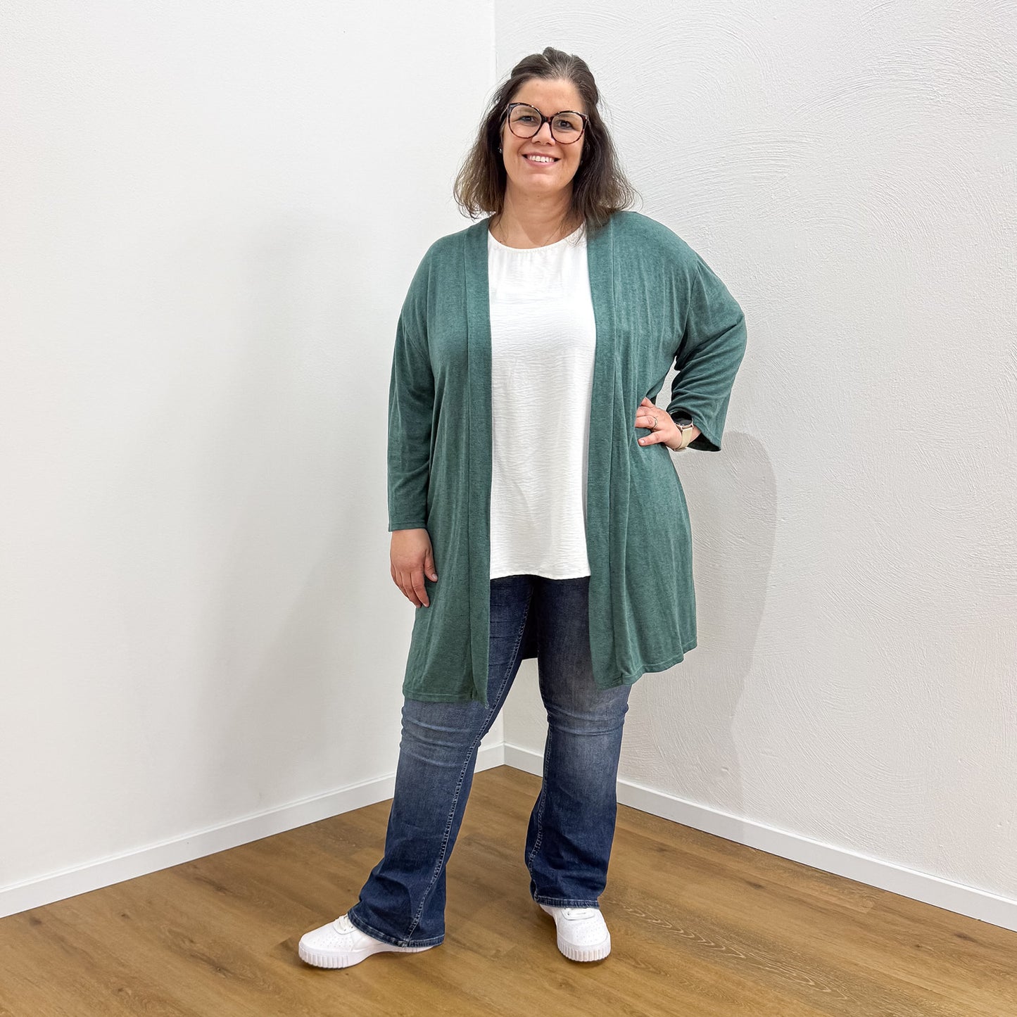 Angora-Strickjacke Susi