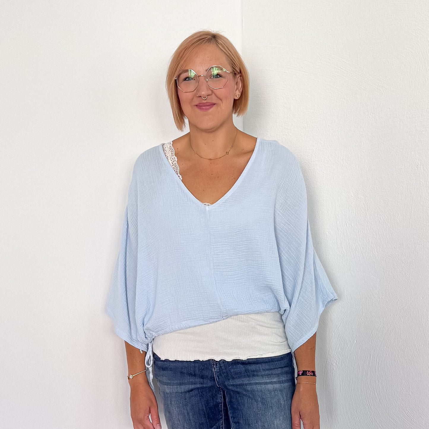 Musselin-Shirt Charlie