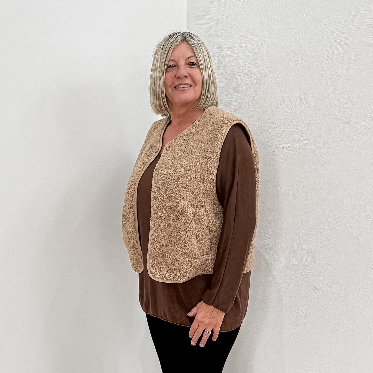 Teddy-Weste Theresia