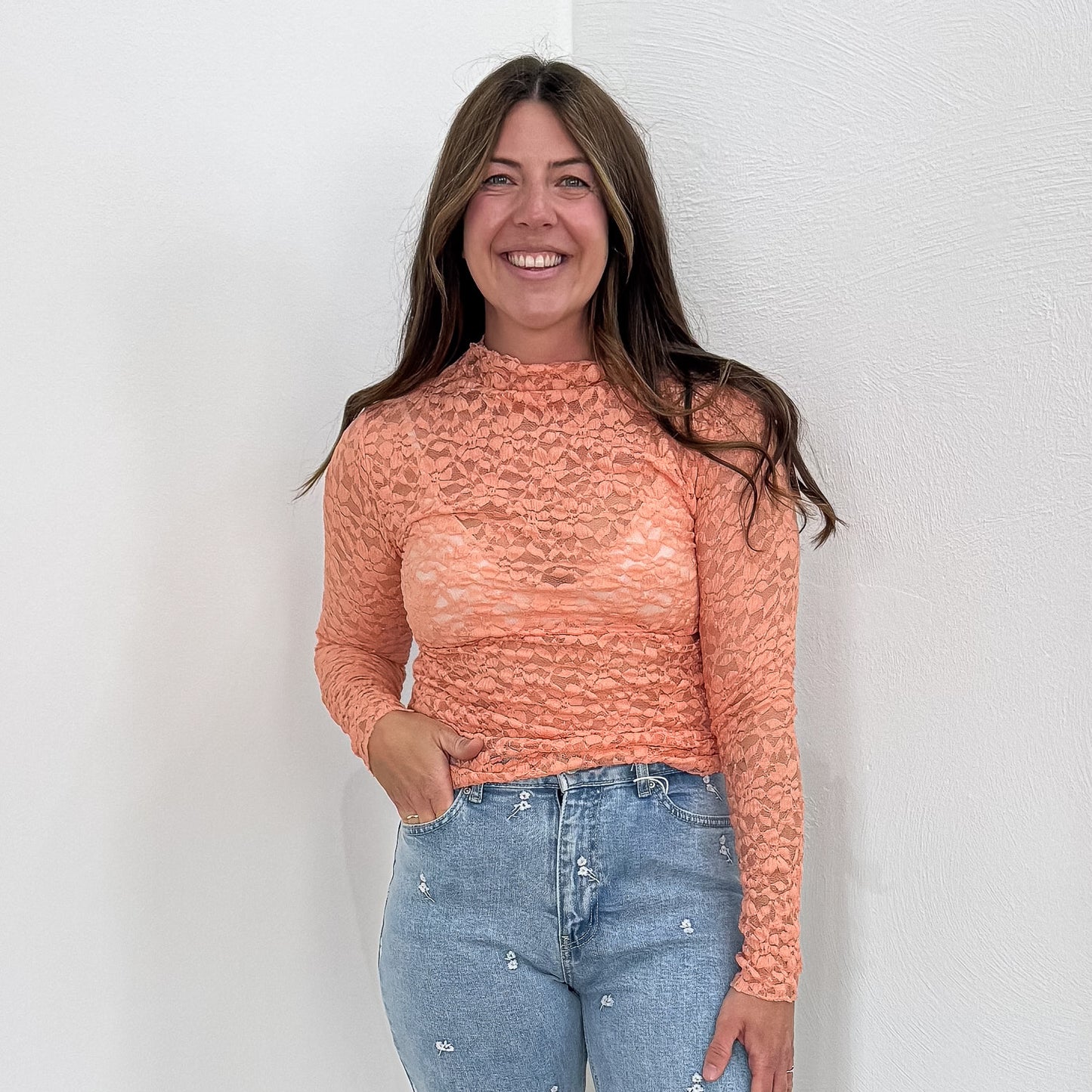 Spitzen-Shirt Alva