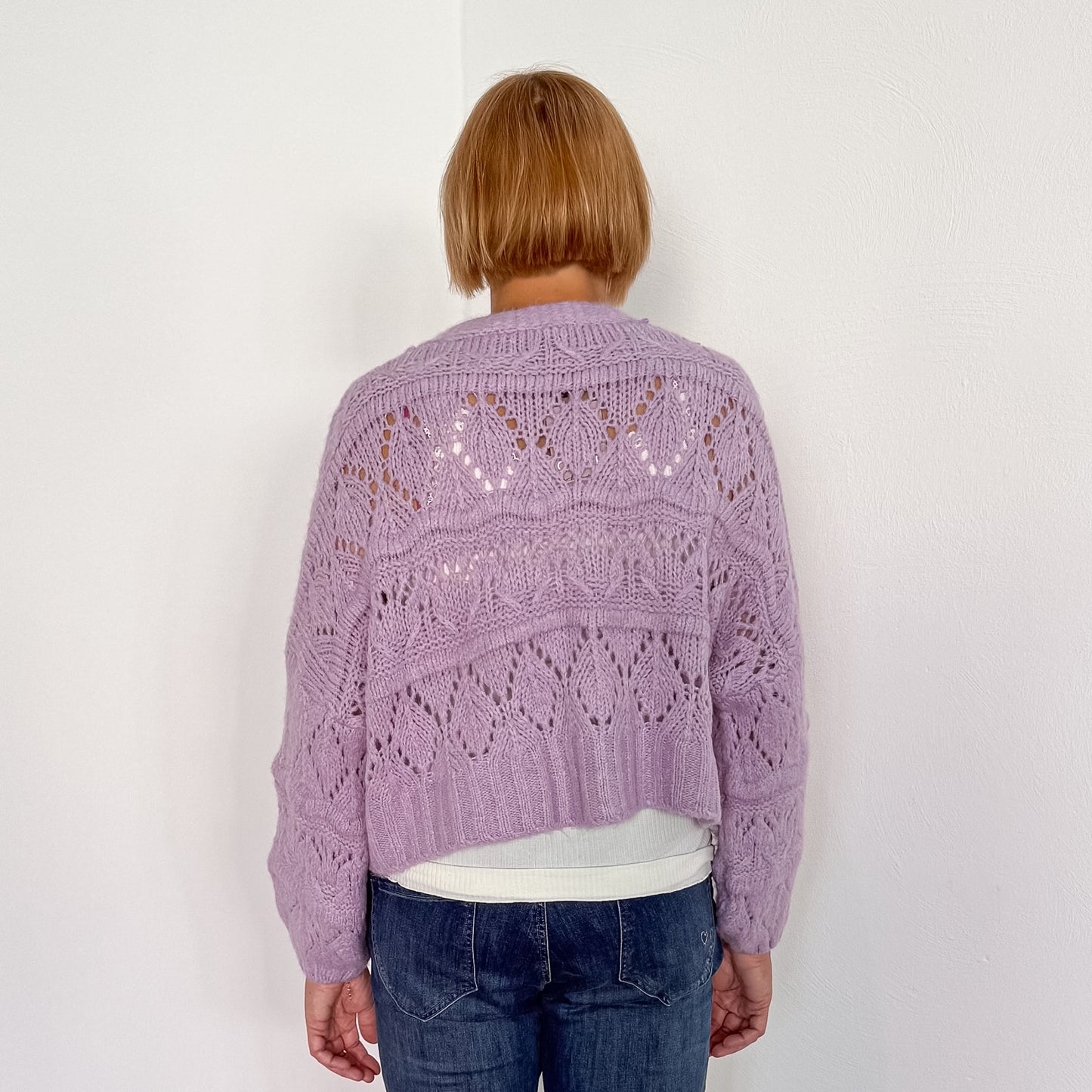 Einzelstück Strickjacke