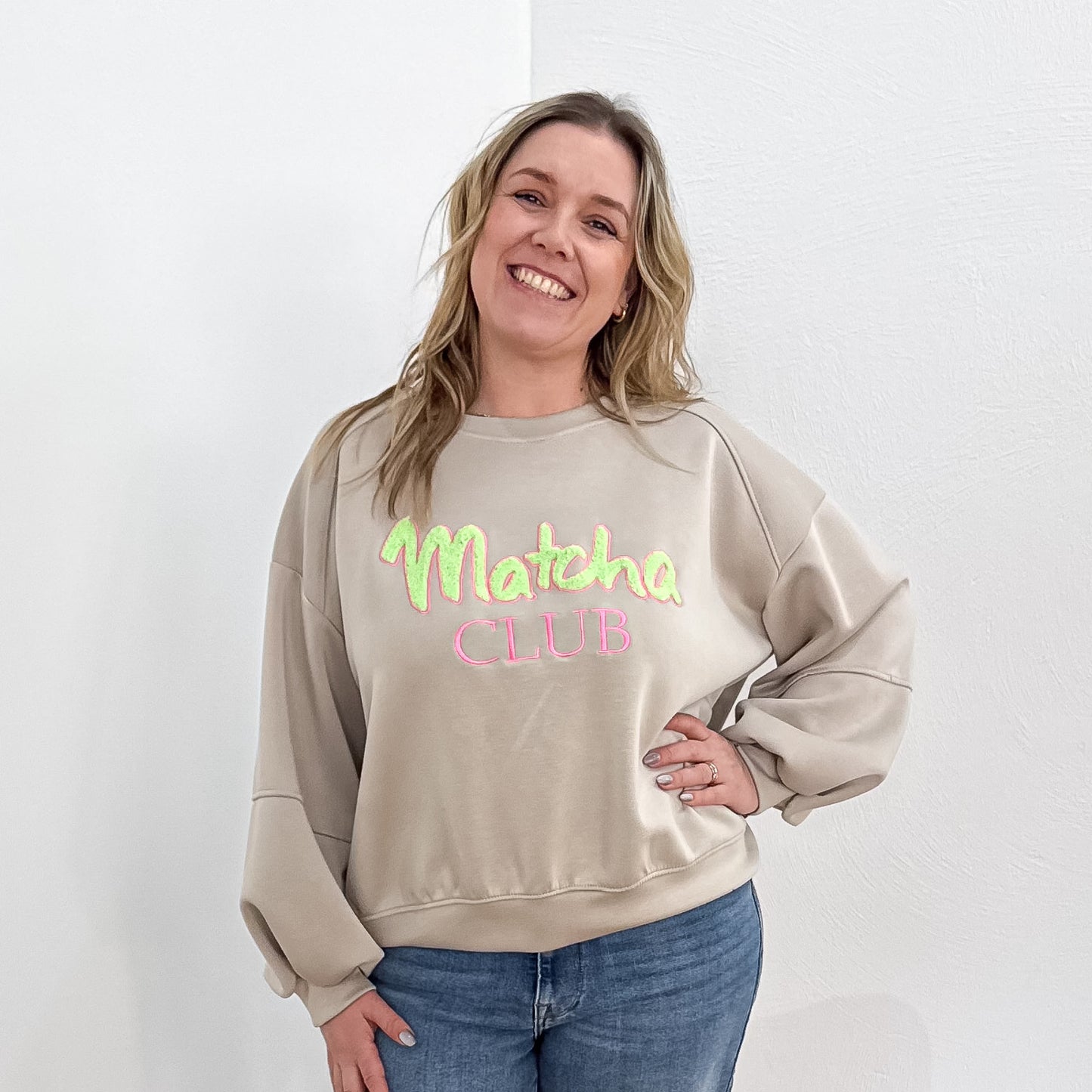 Pullover Matcha Club