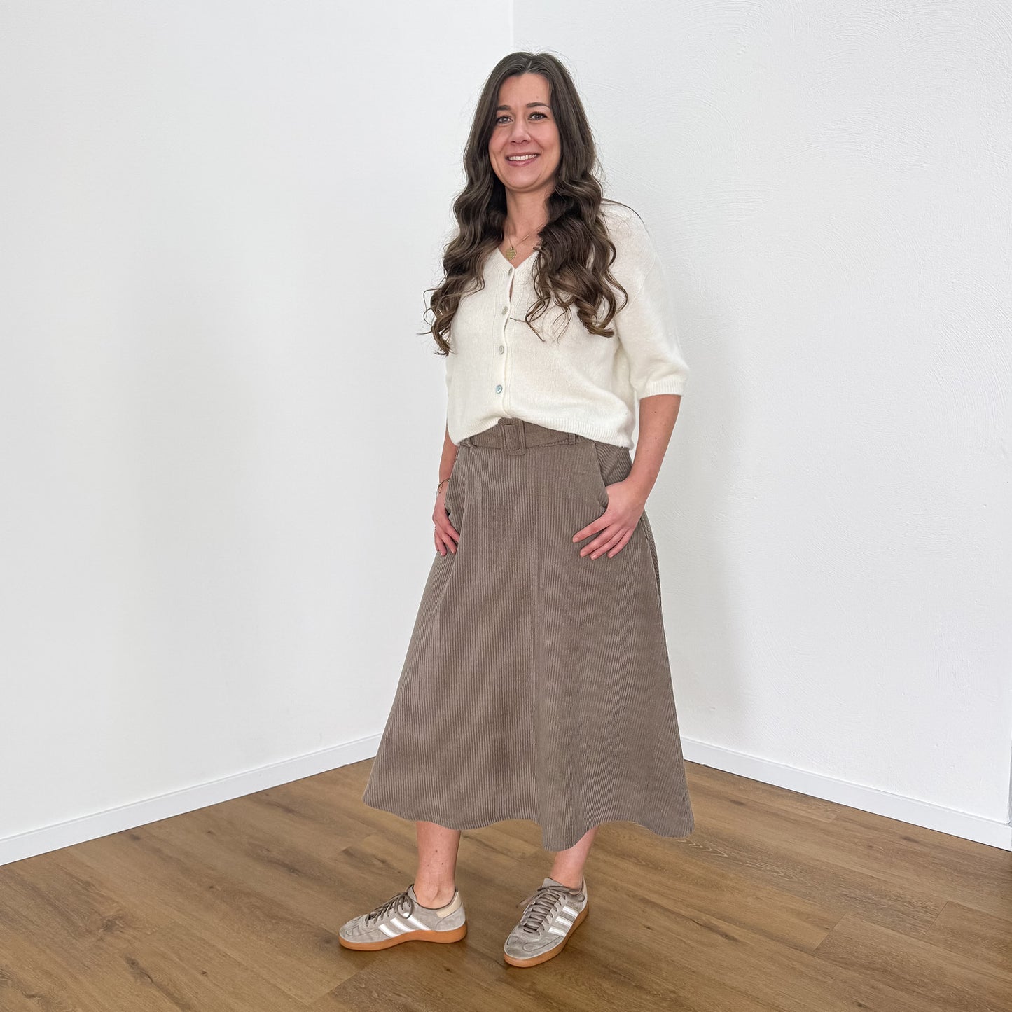 Alpaka-Strickjacke Karla
