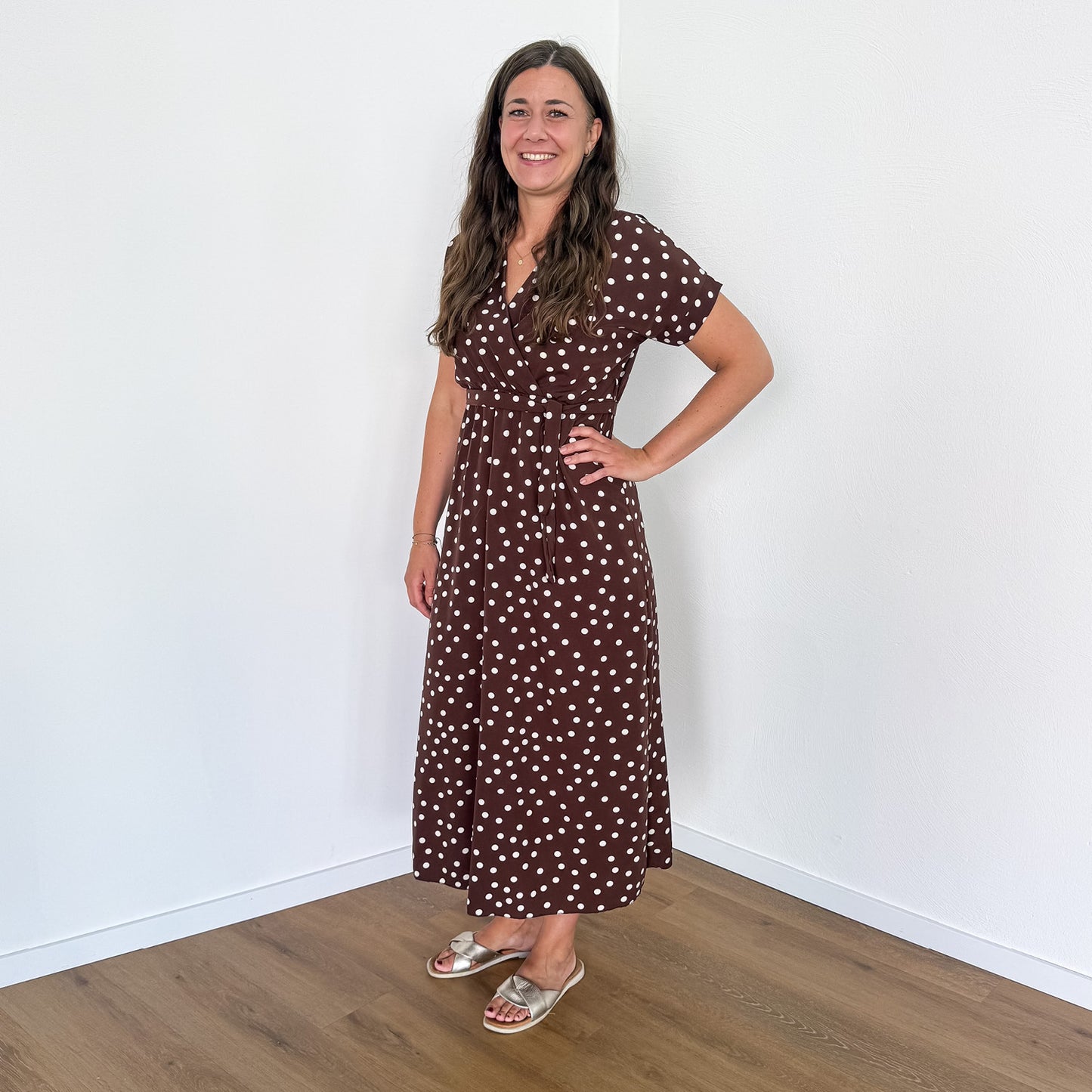 Polka-Dots-Kleid Lea