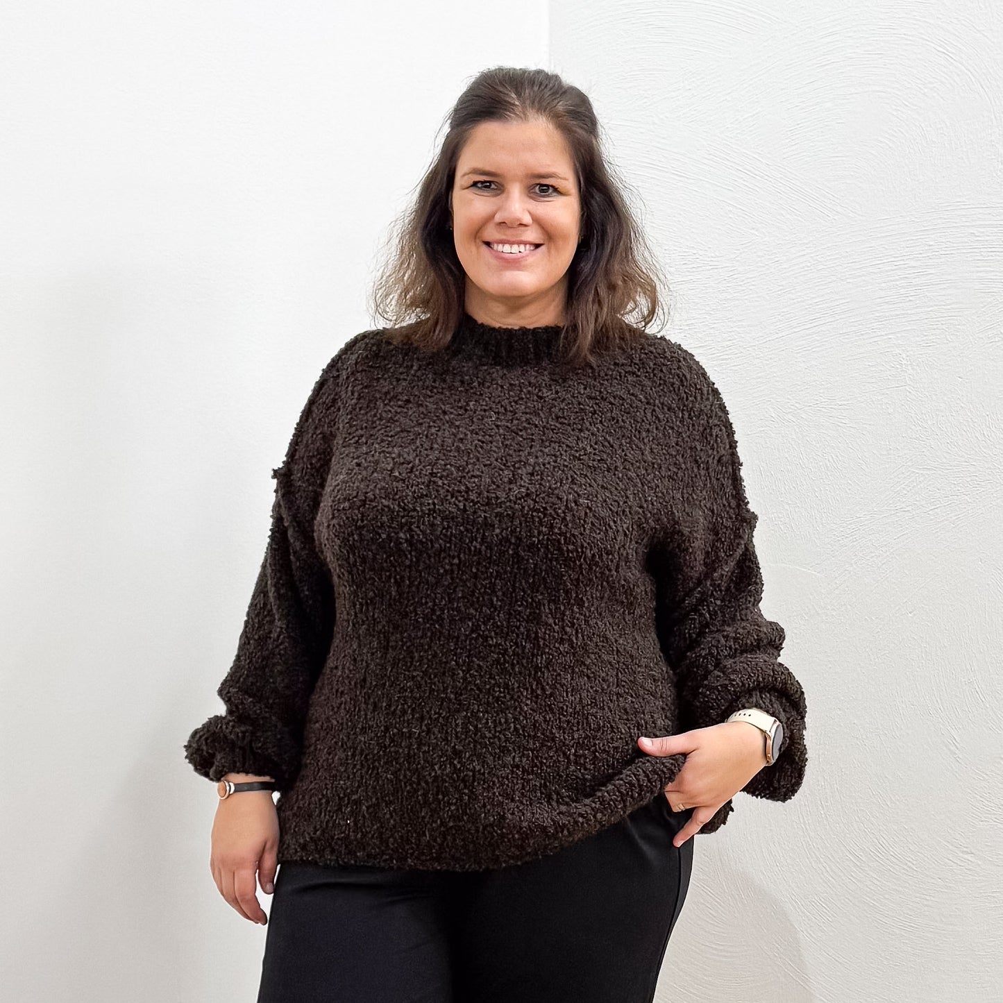 Bouclé-Pullover Michelle