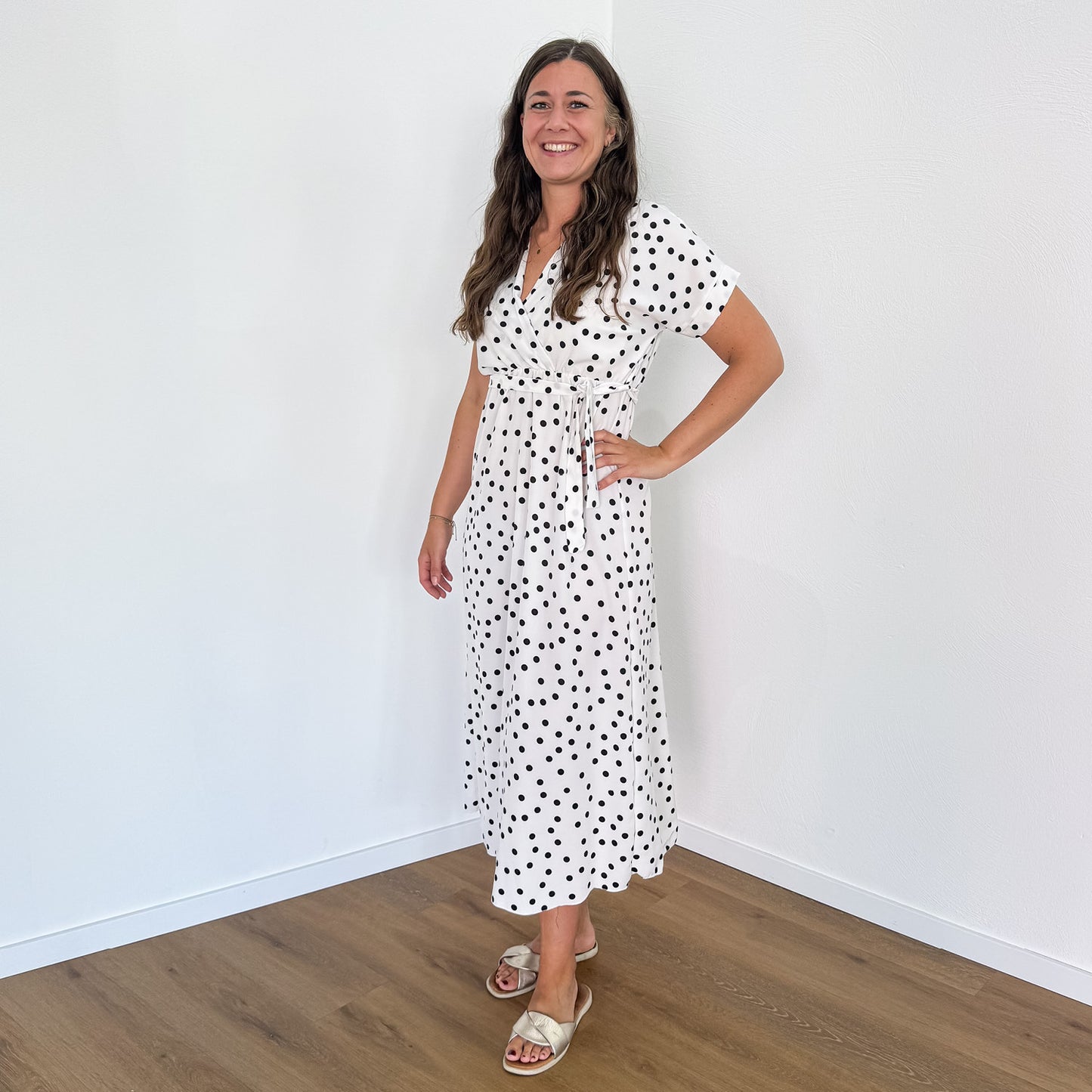 Polka-Dots-Kleid Lea