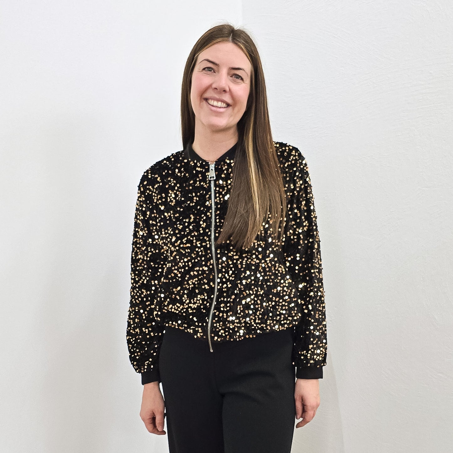 Pailletten-Jacke Tatjana