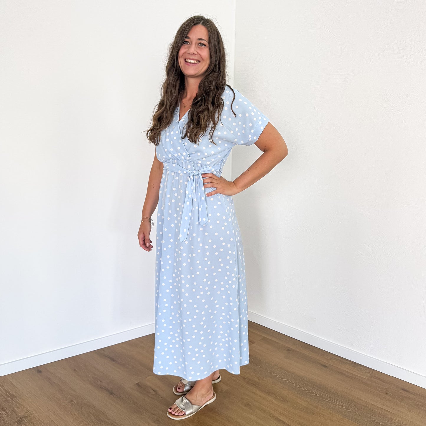 Polka-Dots-Kleid Lea