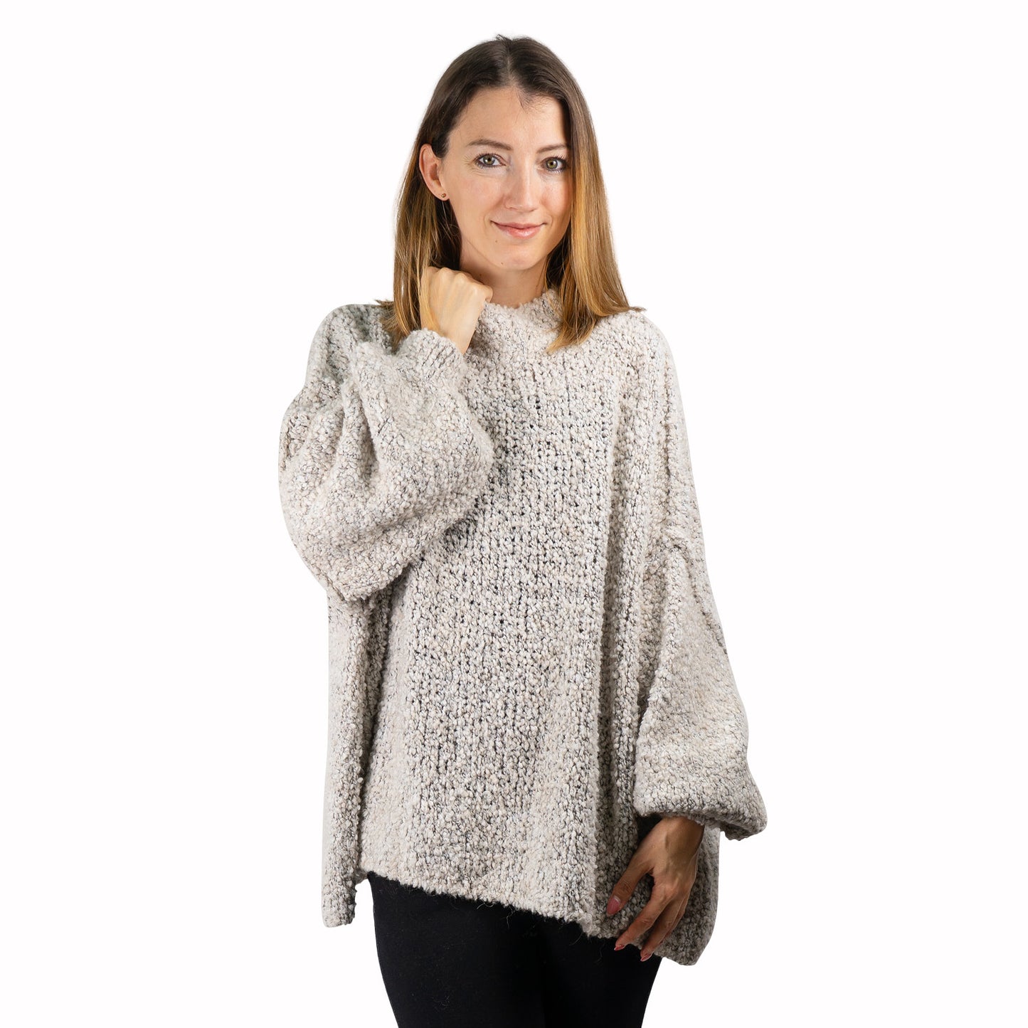 Bouclé-Pullover Milena