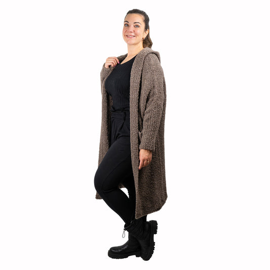 Bouclé Strickjacke Bonny