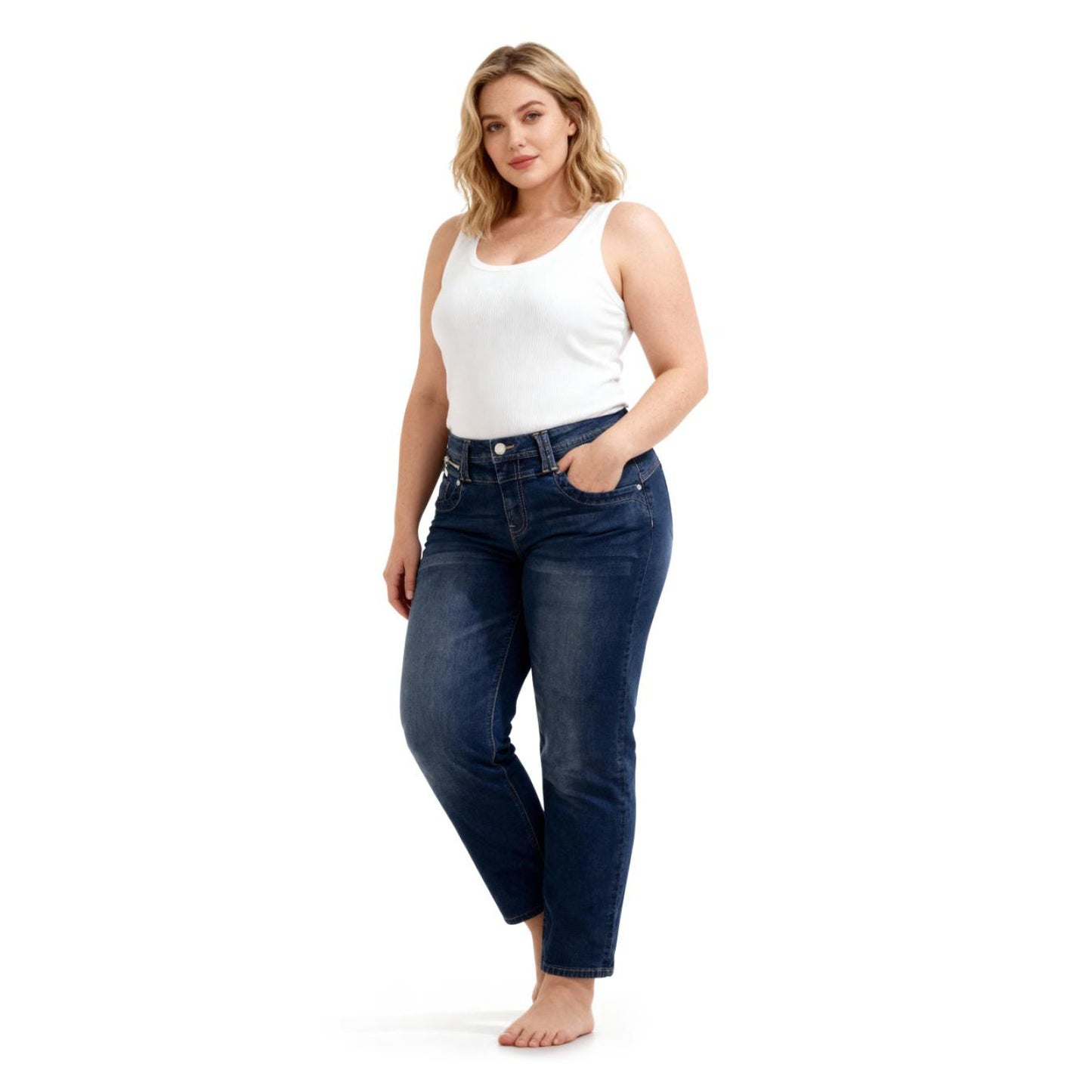Jeanshose Rona Regular