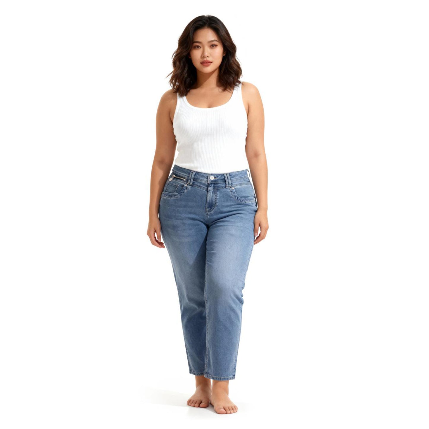 Jeanshose Rona Regular